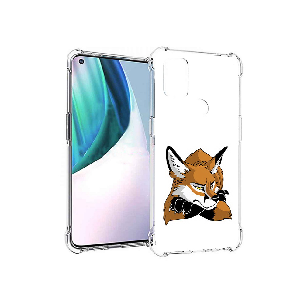 

Чехол MyPads Tocco для OnePlus Nord N10 5G фокс (PT227047.129.660), Прозрачный, Tocco