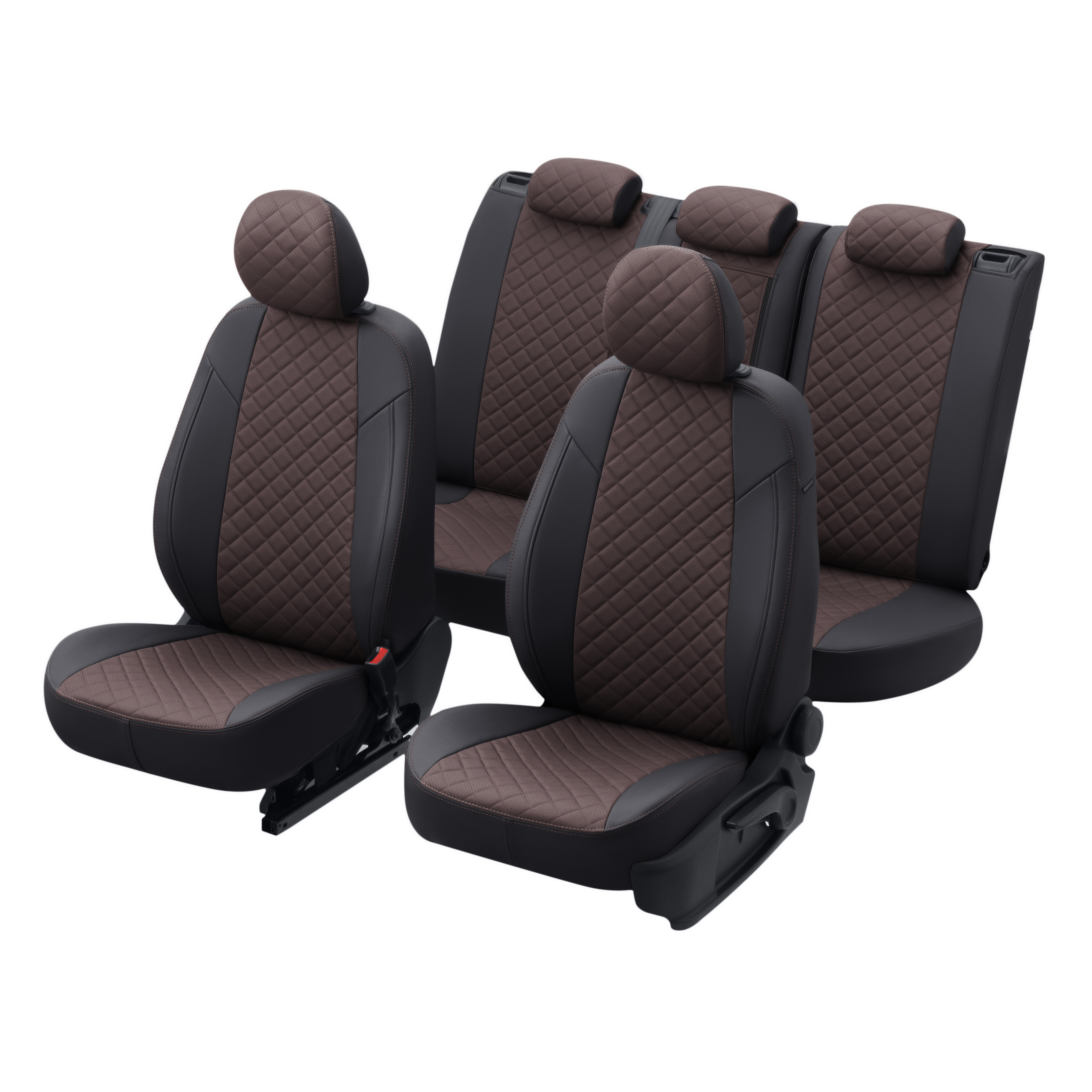 

Чехлы на сиденья Автопилот Haval M6 II с 21г. Экокожа Ромб Черный +Шоколад, Черный;коричневый, hava-havm6-model