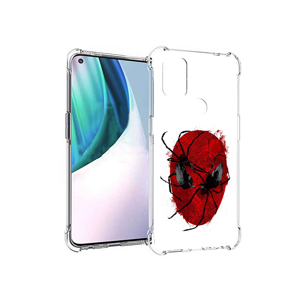 

Чехол MyPads Tocco для OnePlus Nord N10 5G человек паук (PT227047.129.673), Прозрачный, Tocco