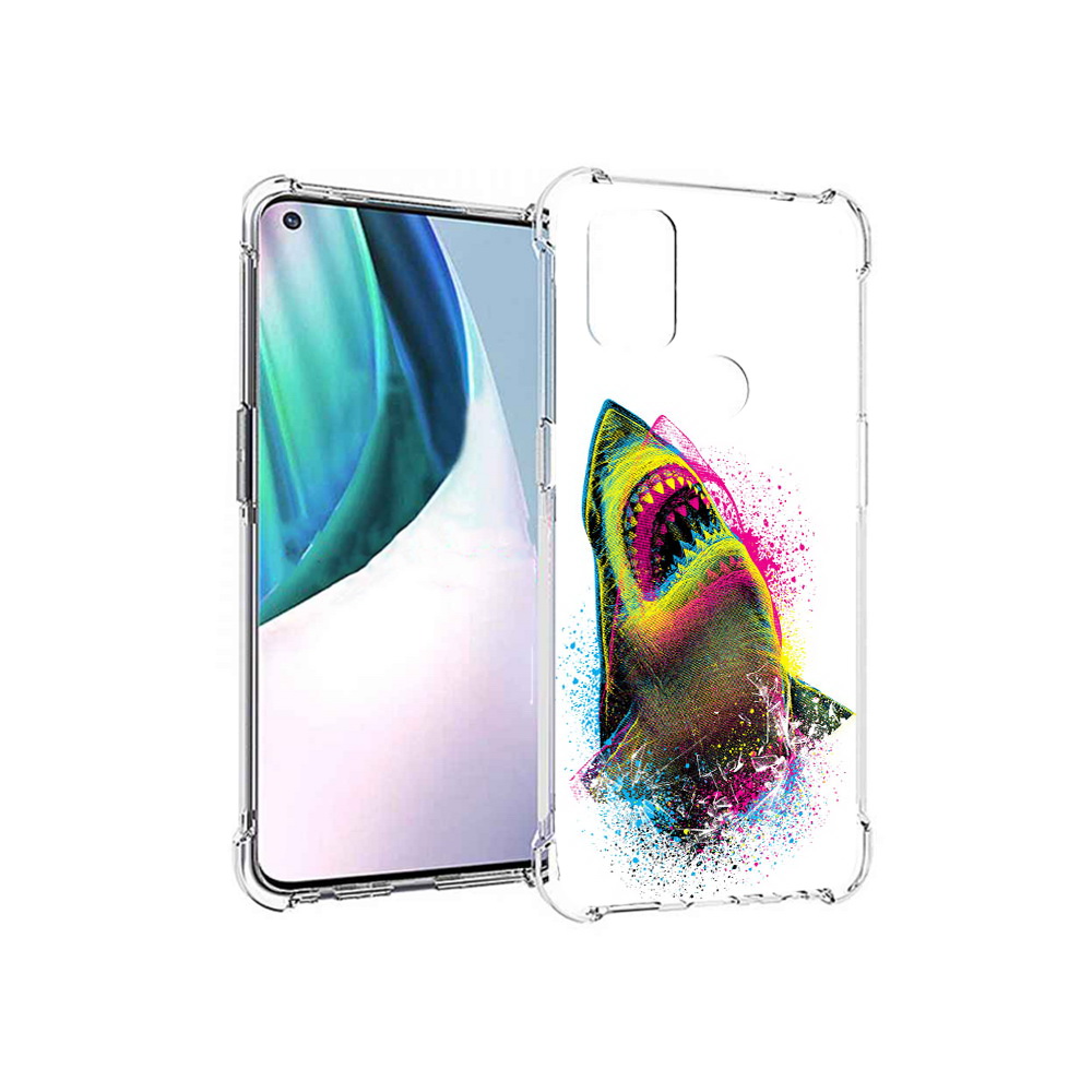 

Чехол MyPads Tocco для OnePlus Nord N10 5G челюсти-2 (PT227047.129.674), Прозрачный, Tocco
