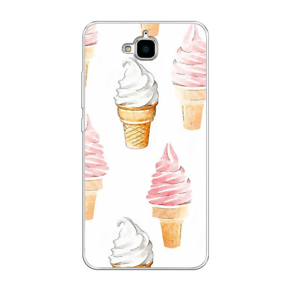 

Чехол Awog на Honor 4C Pro "Нарисованное мороженое", Разноцветный, 63250-10