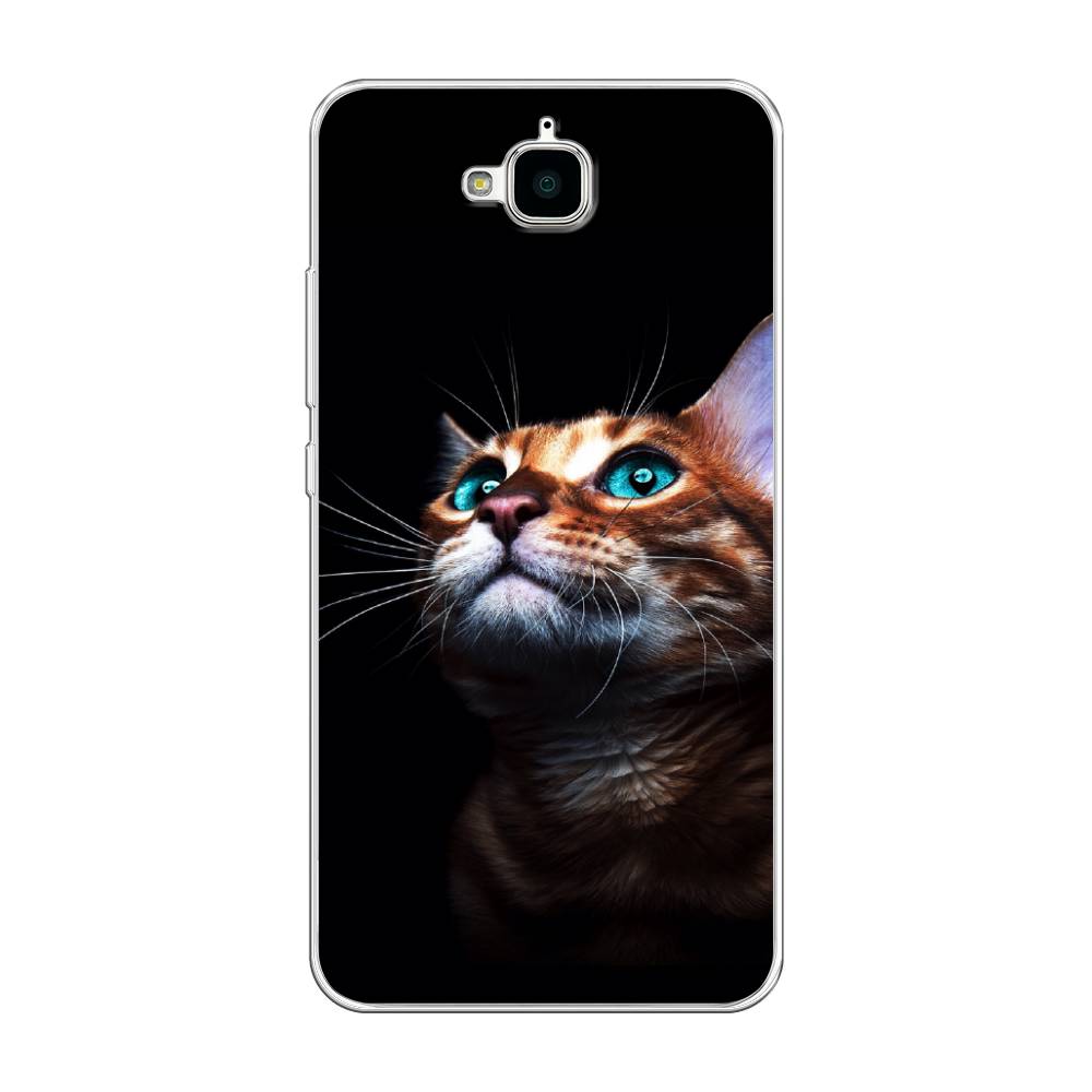 

Чехол Awog на Honor 4C Pro "Мечтательный кот", Разноцветный, 63250-1