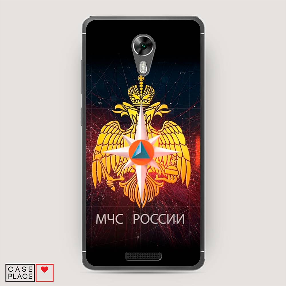 фото Чехол awog "мчс россии" для bq 5201 space