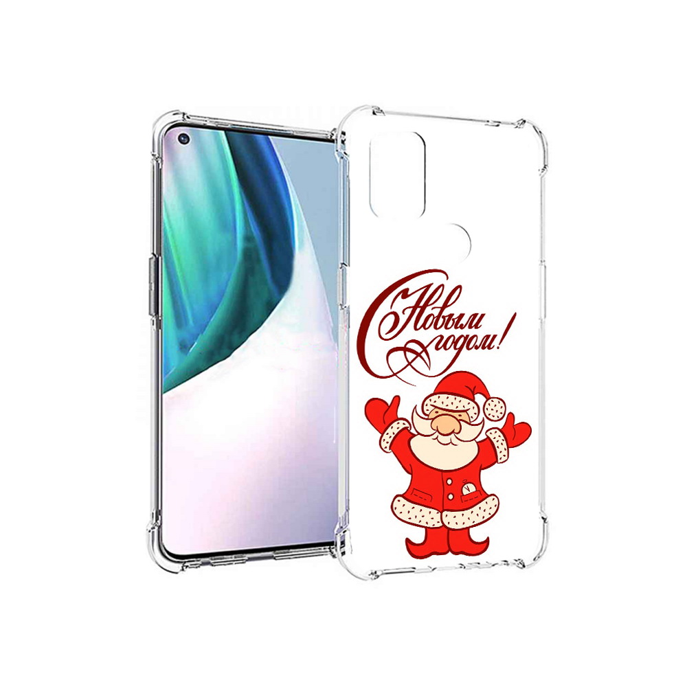 Чехол MyPads Tocco для OnePlus Nord N10 5G Добрый дед мороз с новым годом 2023