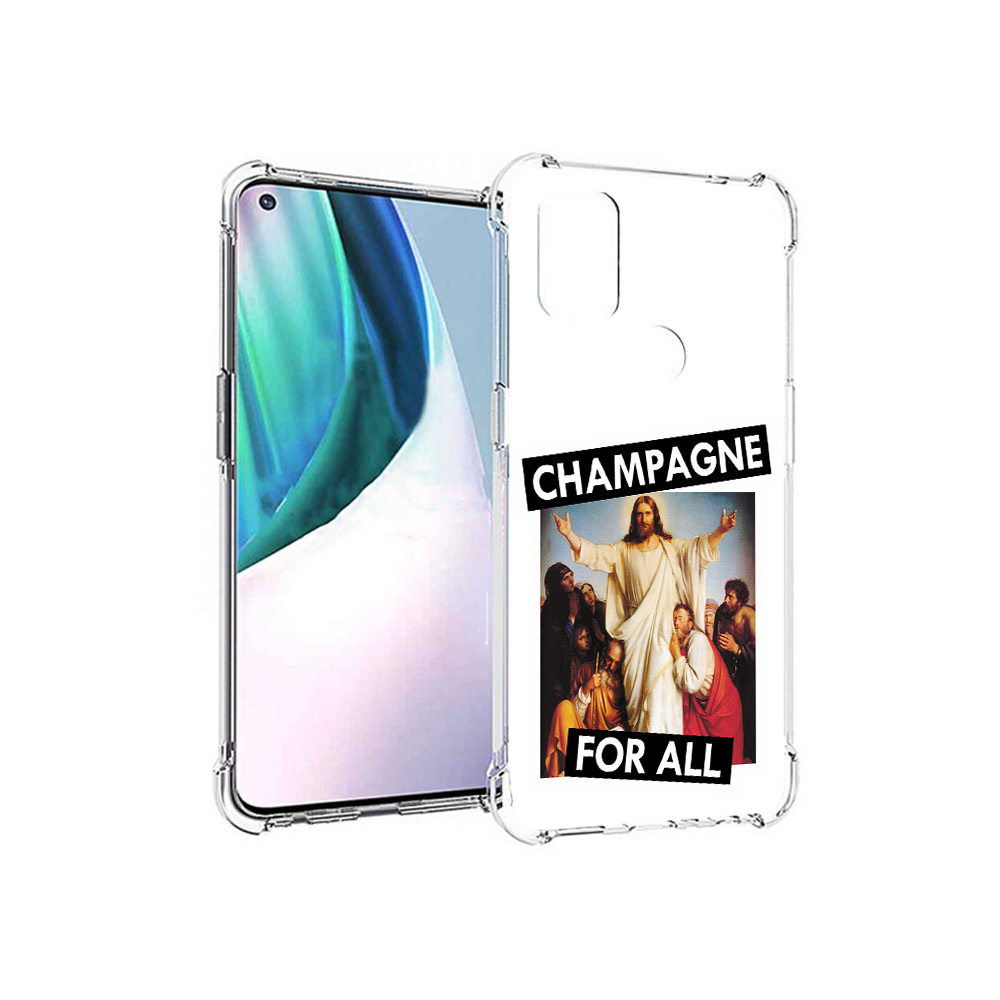 

Чехол MyPads Tocco для OnePlus Nord N10 5G шампанское (PT227047.129.697), Прозрачный, Tocco