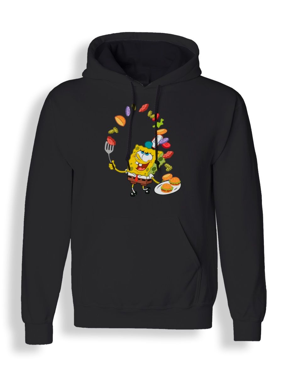 

Худи унисекс СувенирShop Спанч Боб/Губка Боб 4 черное M, Черный, "Спанч Боб/Губка Боб" 4