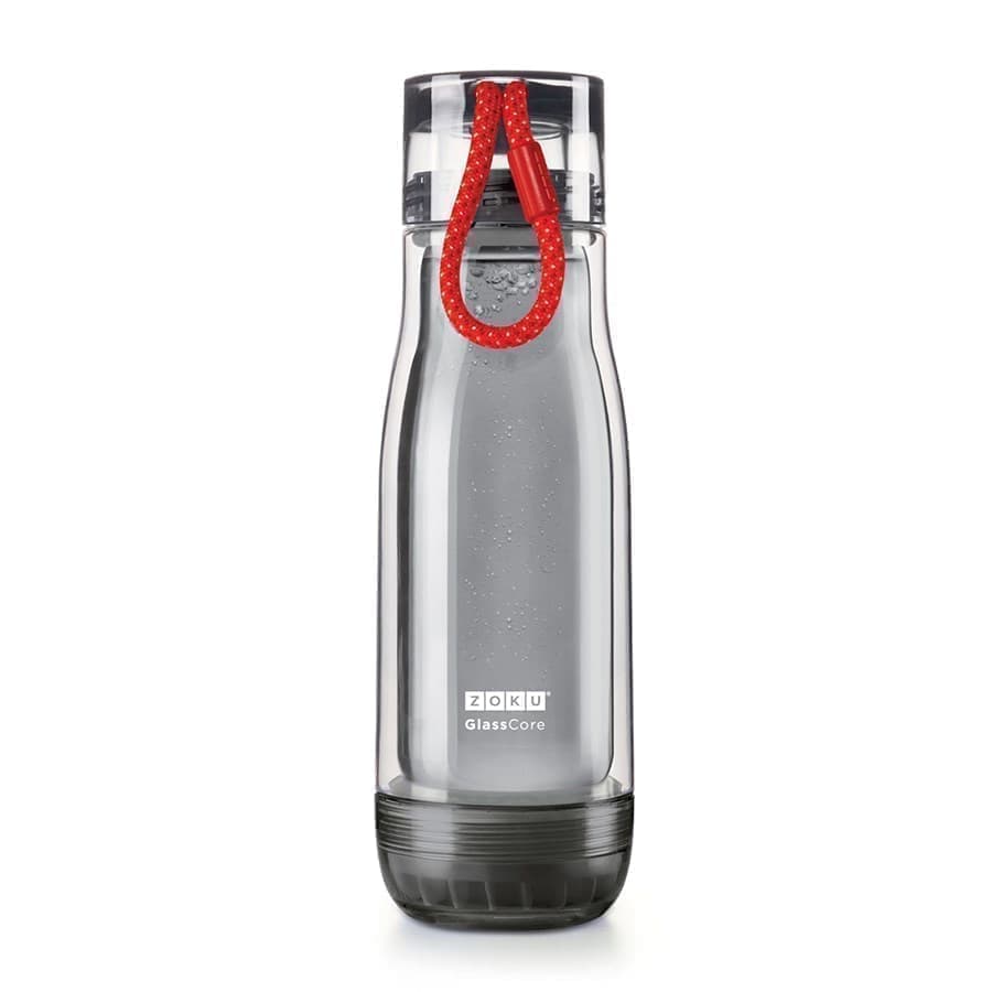 

Бутылка zoku active 475 мл красная