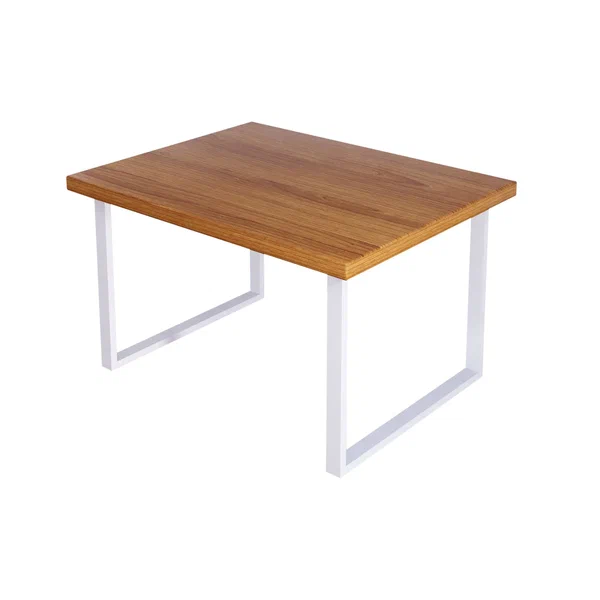 

Журнальный стол Solarius Loft металл-дерево 110х80х50, цвет ольхи с белыми ножками, Loft металл-дерево