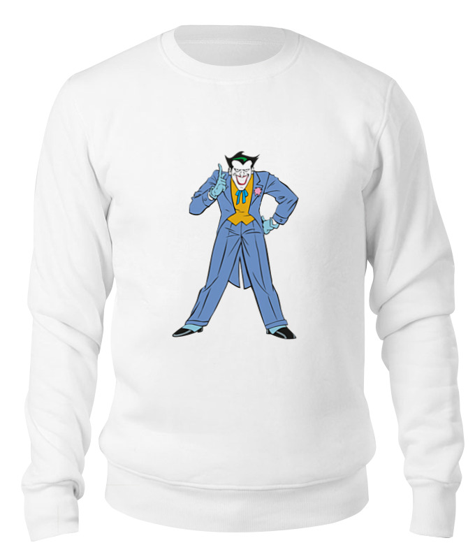 

Свитшот унисекс Printio Joker (джокер) белый XL, Joker (джокер)