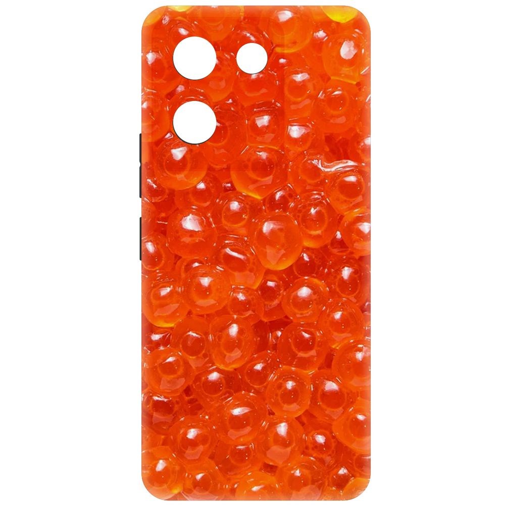 

Чехол-накладка Krutoff Soft Case Икра для Vivo Y27s черный