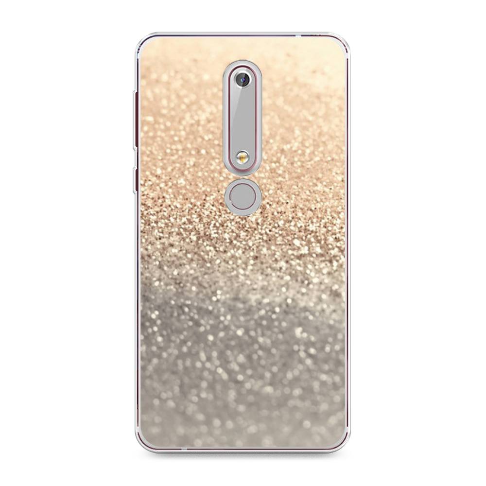 

Чехол Awog "Песок золотой рисунок" для Nokia 6 2018