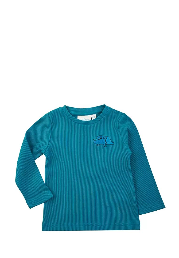 Лонгслив детский Kari Baby SS23B05800506, изумрудный, 68