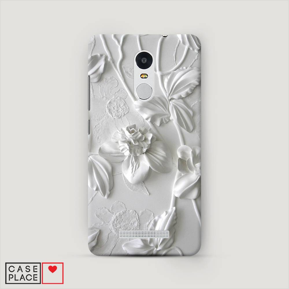 

Пластиковый чехол "Гипсовые цветы" на Xiaomi Redmi Note 3
