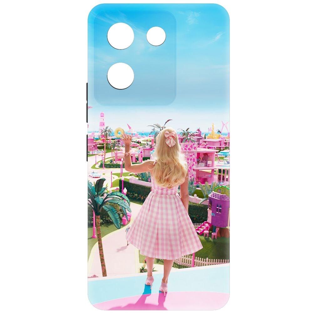 

Чехол-накладка Krutoff Soft Case Барбиленд для Vivo Y27s черный