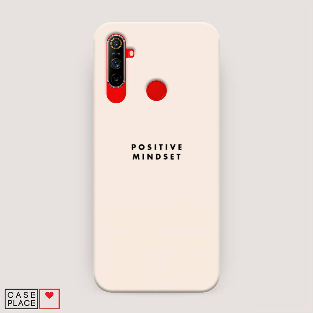 

Пластиковый чехол "Позитивное мышление" на Realme C3, 253020-5