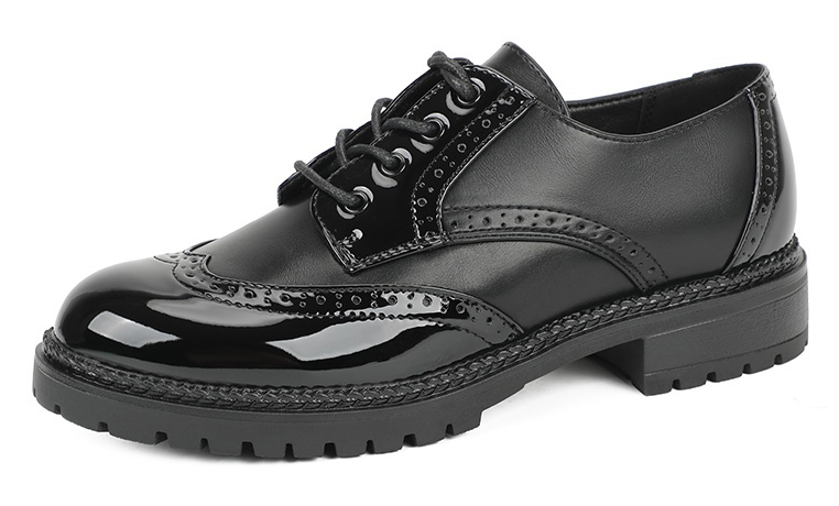 

Полуботинки женские T.Taccardi K1103LC-4A черные 40 RU, Черный, K1103LC-4A