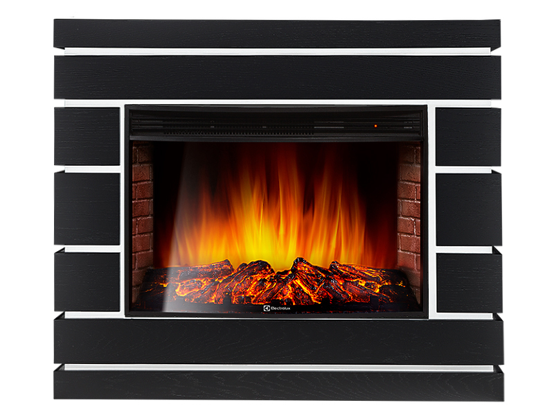 

Электрокамин Electrolux Moderno 30 черный дуб + EFP/P-3320RLS N