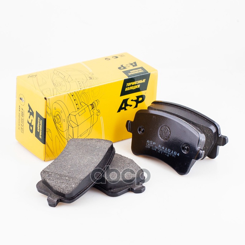 Колодки Задние Vag Audi A4/A5/Q5 1.8-3.2 07 Asp K410104 ASP K410104