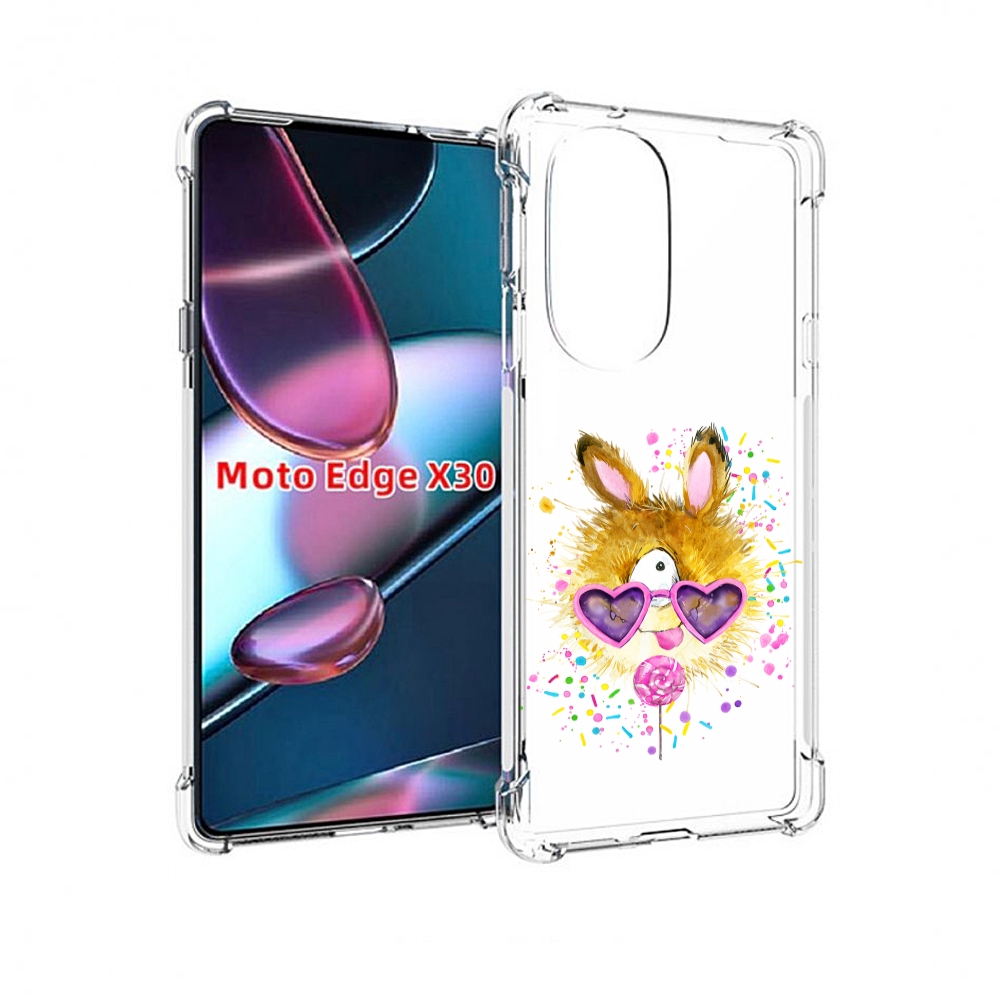 

Чехол MyPads Чупя для Motorola Moto Edge X30, Прозрачный, Tocco