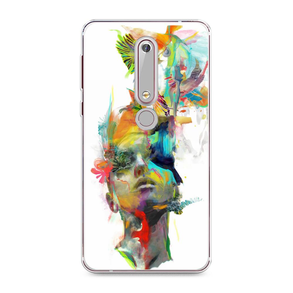

Чехол Awog на Nokia 6 2018 / Нокиа 6 2018 "Теория мечты", Зеленый, 120950-10