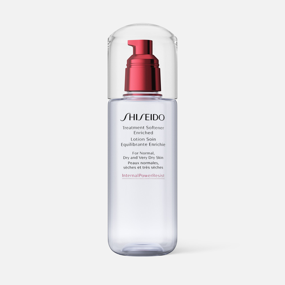 Лосьон для лица Shiseido Treatment Softener Enriched смягчающий, 300 мл а дерма экзомега d e f i смягчающий лосьон 200мл