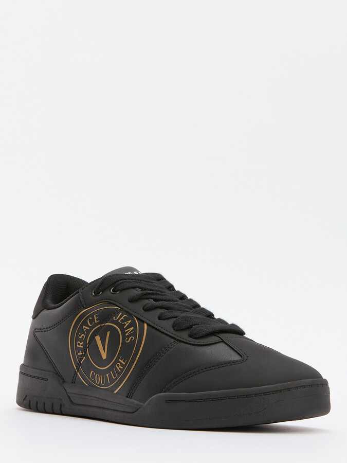 

Кеды мужские Versace Jeans Couture 77YA3SD1 черные 45 EU, Черный, 77YA3SD1