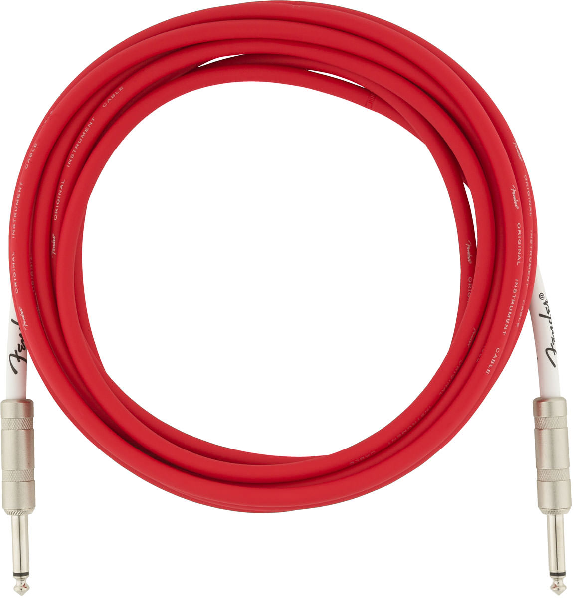 фото Инструментальный кабель fender 15` original inst cable fiesta red