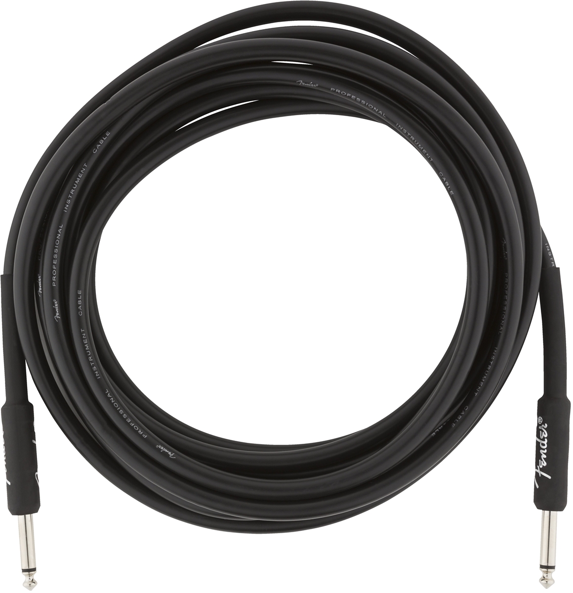 Инструментальный кабель Fender 15` inst Cable Black