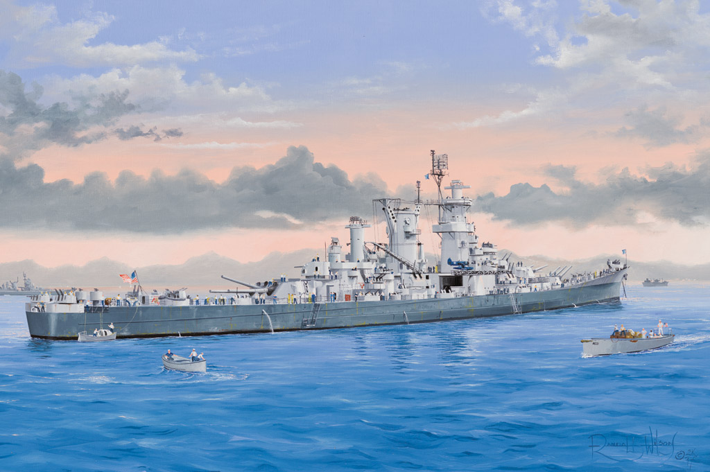 фото Сборная модель hobbyboss 1/350 uss guam cb-2 86514