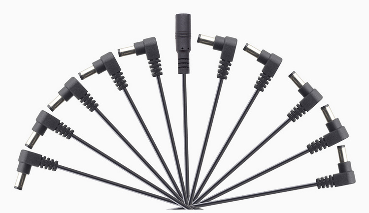Разветвитель адаптера питания Hotone 5-Plug Angled Head DC Power Cable