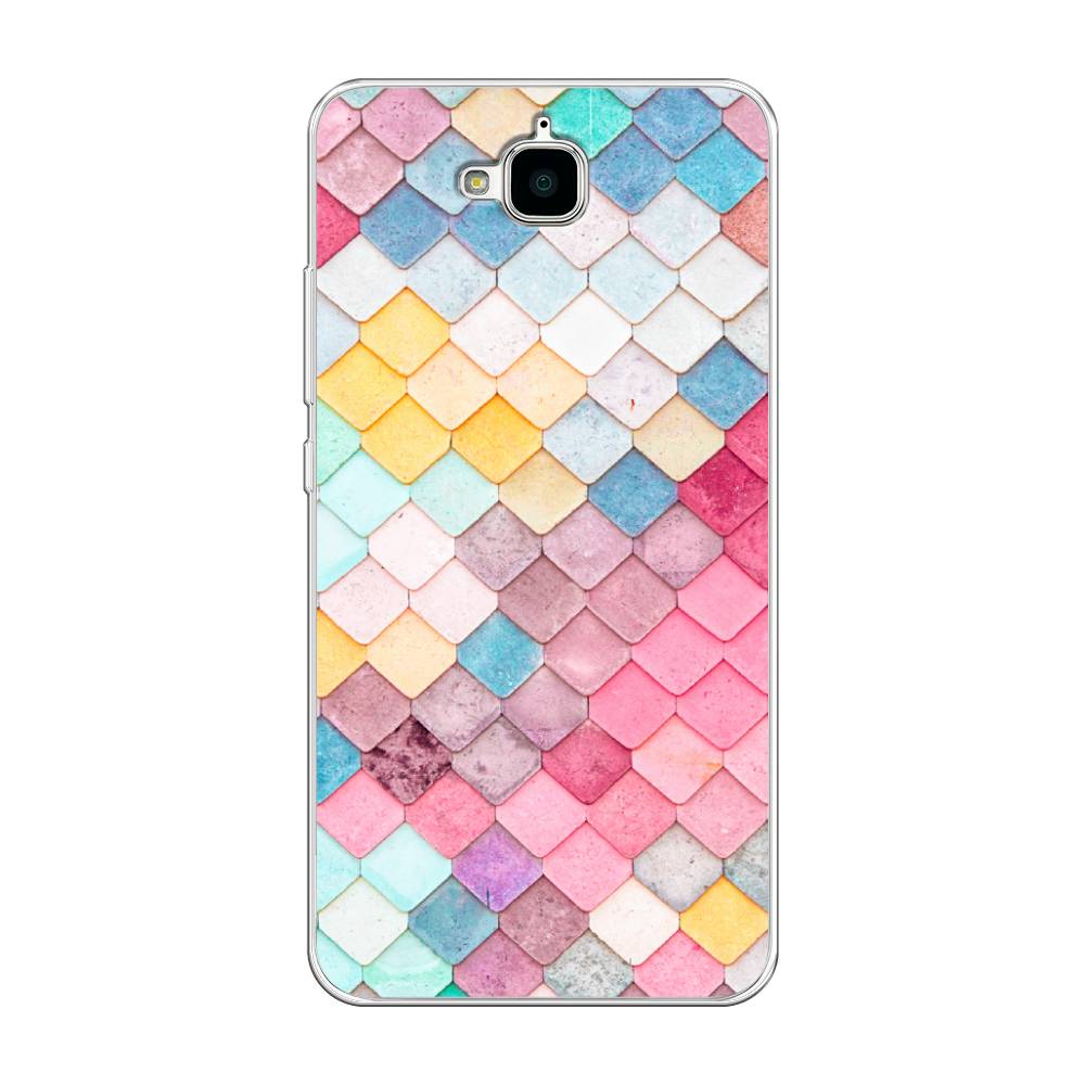 

Чехол Awog на Honor 4C Pro "Нежные ромбики", Разноцветный, 63250-4