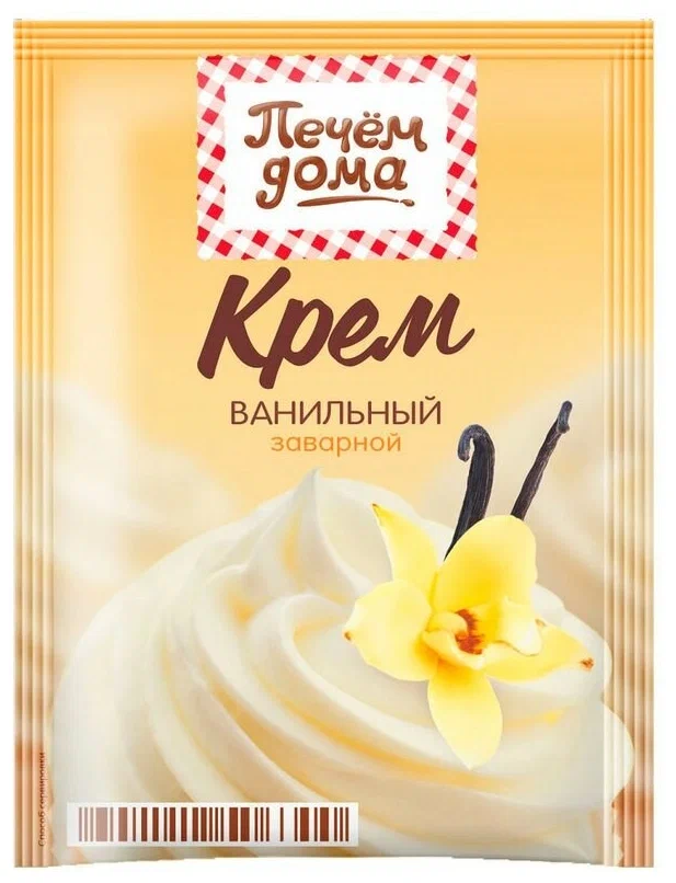 Крем-десерт Печем дома ванильный, 90 г