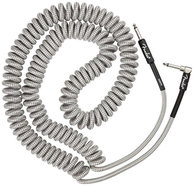 

Инструментальный кабель Fender PRO Series Coil Cable 30` White Tweed, FENDER PRO Series Coil Cable 30` White Tweed