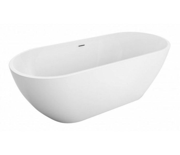 

Ванна отдельностоящая с монолитным экраном BelBagno Uno BB701 160x73 см, Белый, BelBagno Uno BB701