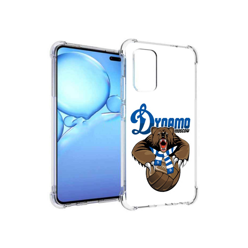 

Чехол MyPads Tocco для Vivo V19 ФК Динамо медведь (PT147328.392.175), Прозрачный, Tocco