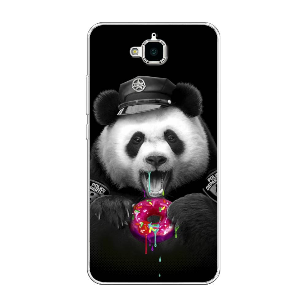 

Чехол Awog на Honor 4C Pro "Панда police", Разноцветный, 63250-2