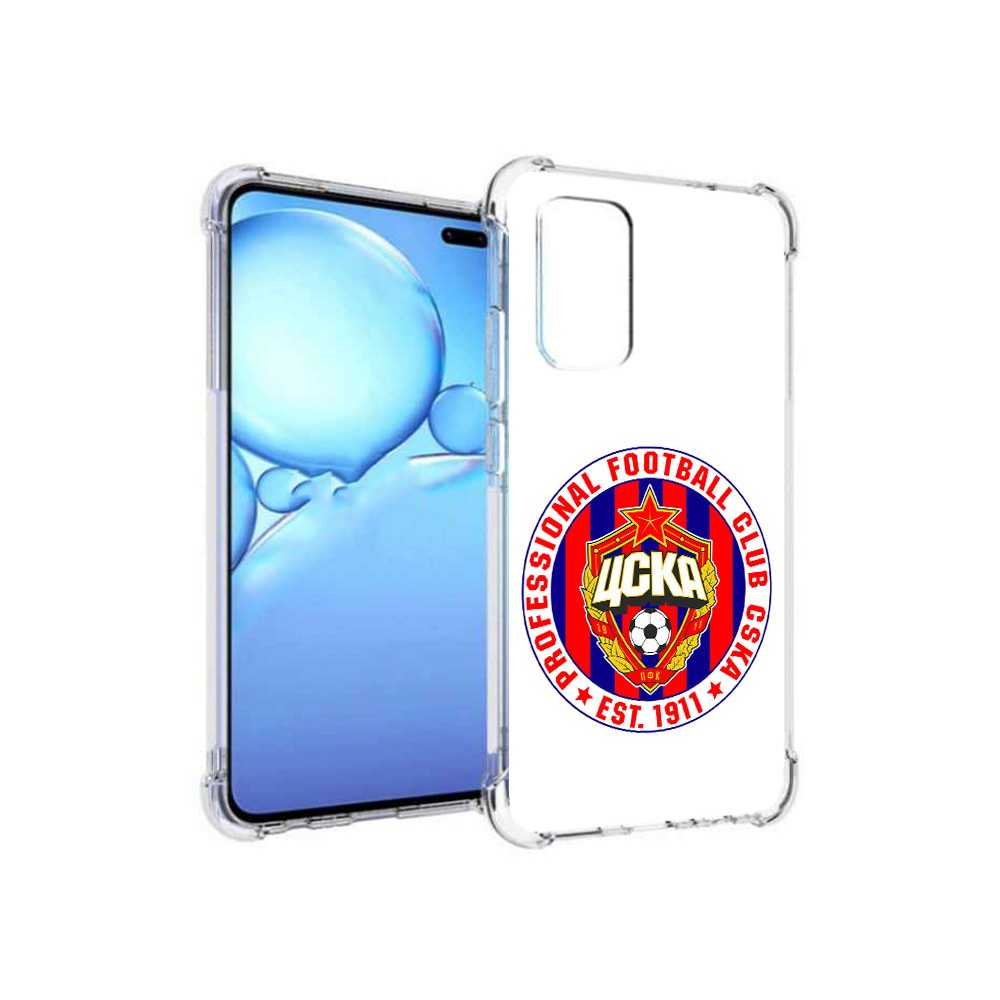 

Чехол MyPads Tocco для Vivo V19 ФК ЦСК логотип (PT147328.392.178), Прозрачный, Tocco