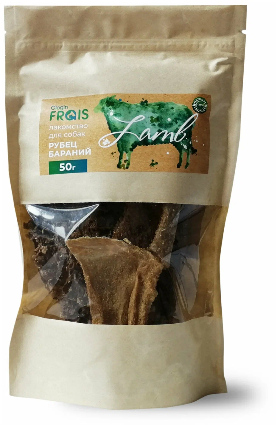 

Лакомство для собак Frais рубец бараний, 50 г