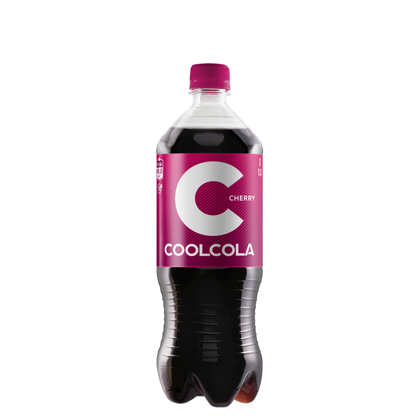 Напиток Coolcola Cherry безалкогольный, сильногазированный, со вкусом вишни, 1 л