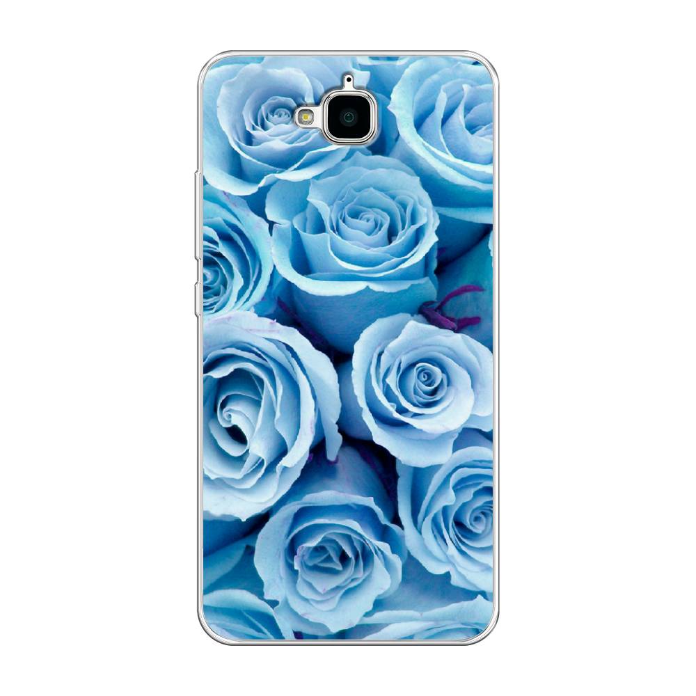 

Чехол Awog на Honor 4C Pro "Лазурные розы", Разноцветный, 63250-8