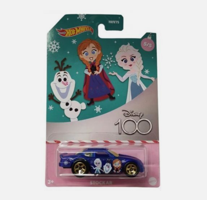 

Машинки Mattel Hot Wheels 100 лет Disney Stockar HMV75 / HLK42, Синий