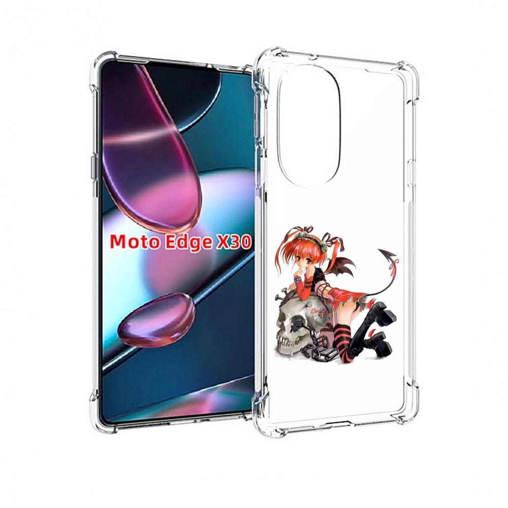 

Чехол MyPads аниме для Motorola Moto Edge X30, Прозрачный, Tocco