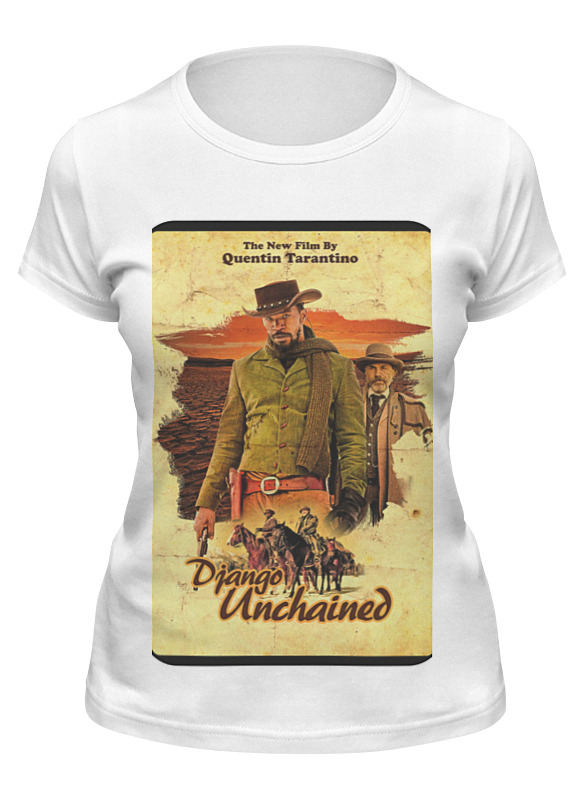 

Футболка женская Printio Django unchained белая 2XL, Белый, Django unchained