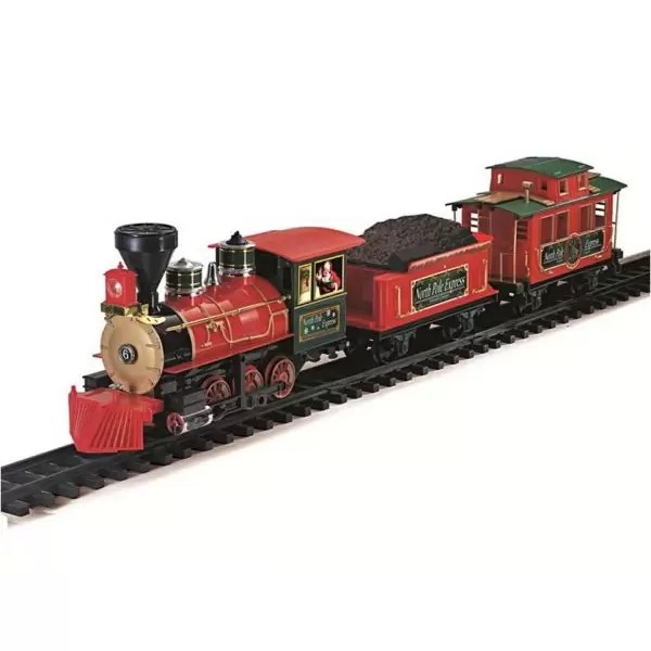 фото Железная дорога eztec north pole express train set, 22 части