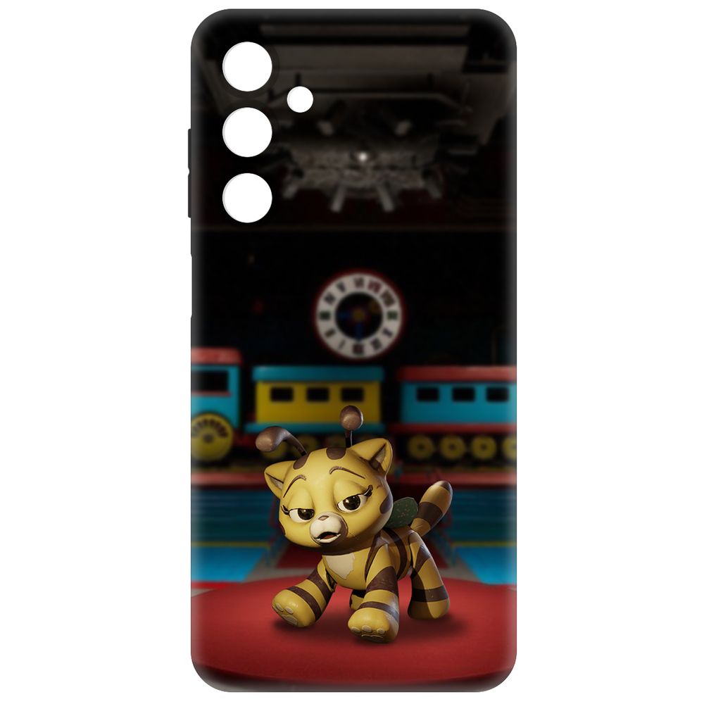 

Чехол-накладка Krutoff Soft Case Хаги Ваги - Кошка-Пчлка для Samsung Galaxy A25 5G (A256), Черный
