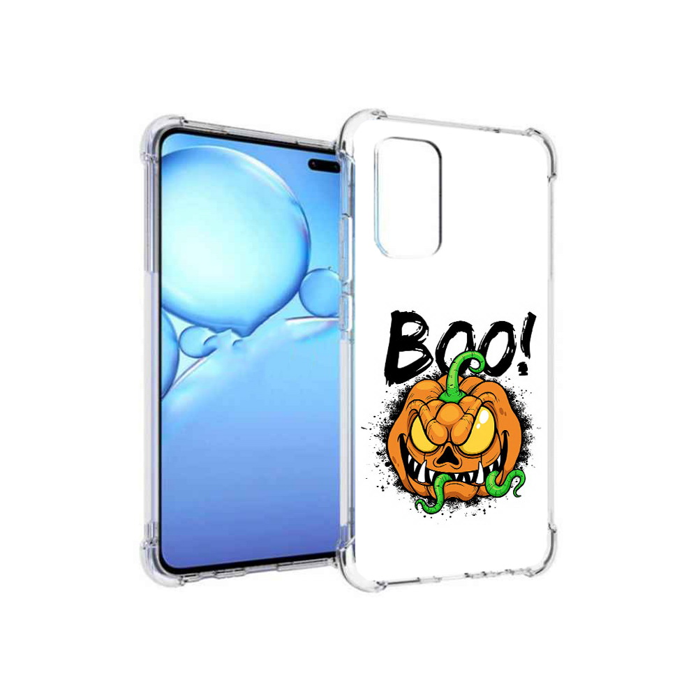 

Чехол MyPads Tocco для Vivo V19 Хэллоуин бу (PT147328.392.193), Прозрачный, Tocco