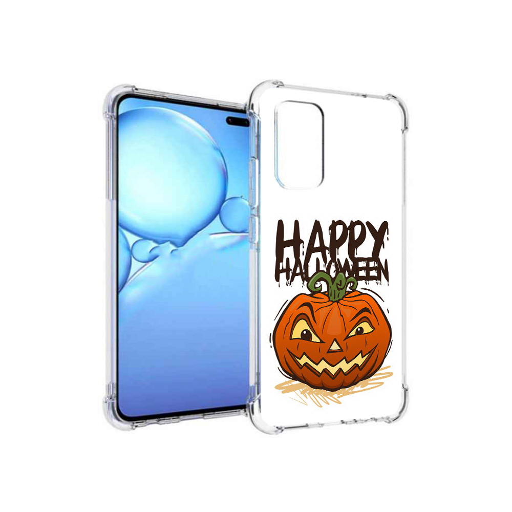 

Чехол MyPads Tocco для Vivo V19 Хэллоуин счастливый (PT147328.392.195), Прозрачный, Tocco