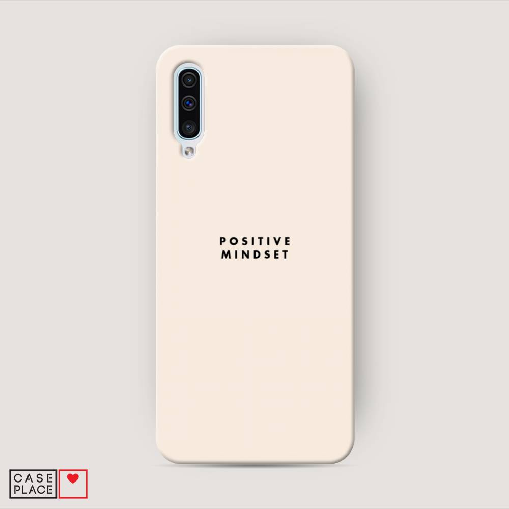 фото Пластиковый чехол "позитивное мышление" на samsung galaxy a30s awog