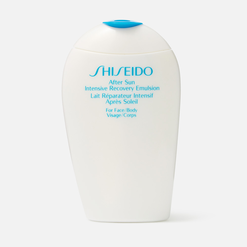 Эмульсия для лица и тела Shiseido After Sun, восстанавливающая, 150 мл shiseido восстанавливающая эмульсия для тела revitalizing body emulsion