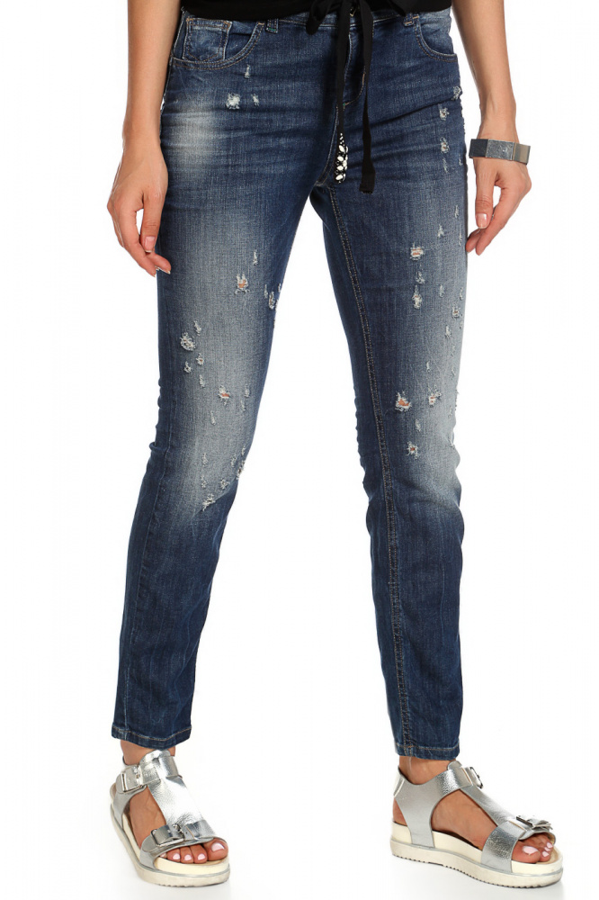 фото Джинсы женские twin-set jeans ja524j синие 26